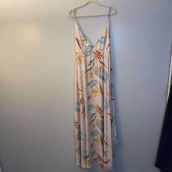 Show Me Your MuMu Mariah Wrap Gown in Paradise Tropical Floral Size XXXL 3X - Picture 6 of 12
